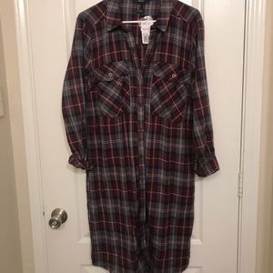 Forever 21 Flannel Plaid Dress!